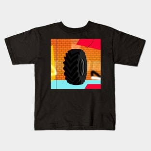 big wheel Kids T-Shirt